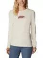 tricou cu maneci lungi pt. femei Columbia Hidden Haven LS Tee nisip 1