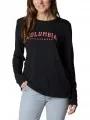 tricou cu maneci lungi pt. femei Columbia Columbia Trek Relaxed LS Tee negru 1