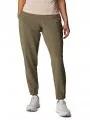 pantaloni de drumetie pt. femei Columbia Pleasant Creek Warm Jogger verde 1