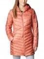 jacheta de iarna pt. femei Columbia Joy Peak Mid Jacket rosu 1