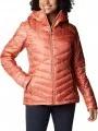 jacheta de iarna pt. femei Columbia Joy Peak Hooded Jacket rosu 1