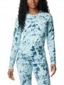 top lenjerie de corp pt. femei Columbia W Omni-Heat Infinity Knit Long Sleeve Crew albastru 1