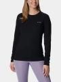 top lenjerie de corp pt. femei Columbia Omni-Heat Infinity Knit LS Crew negru 1
