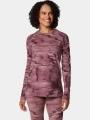 top lenjerie de corp pt. femei Columbia Omni-Heat Infinity Knit LS Crew violet 1