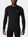 top lenjerie de corp pt. barbati Columbia M Omni-Heat Infinity Knit Long Sleeve Crew negru 1