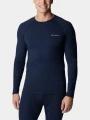 top lenjerie de corp pt. barbati Columbia M Omni-Heat Infinity Knit Long Sleeve Crew albastru 1