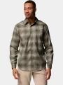 camasa de drumetie cu maneci lungi pt. barbati Columbia Silver Ridge Utility Lite Plaid Long Sleeve Shirt verde 1