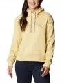 pulover cu gluga pt. femei Columbia Columbia Lodge Hoodie galben 1