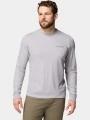 tricou cu maneci lungi pt. barbati Columbia CSC Seasonal Logo Long Sleeve Tee gri 1