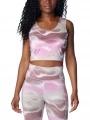 tricou de sport fara maneci pt. femei Columbia Boundless Trek Tank roz 1