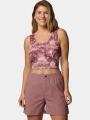 tricou de sport fara maneci pt. femei Columbia Boundless Trek Tank roz 1
