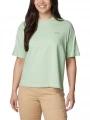 tricou cu maneci scurte pt. femei Columbia North Cascades Graphic Short Sleeve Tee verde 1