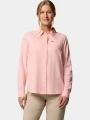 camasa de drumetie pt. femei Columbia Silver Ridge 3.0 Long Sleeve Shirt roz 1