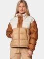 jacheta de primavara pt. femei Columbia Pike Lake II Cropped Jacket maro 1
