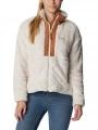 pulover polar pt. femei Columbia Boundless Discovery Sherpa Full Zip nisip 1