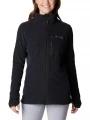 pulover polar pt. femei Columbia Titan Pass 3.0 Full Zip Fleece negru 1