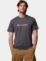 tricou pentru sport, cu maneci scurte pt. barbati Columbia Kwick Hike Graphic Short Sleeve Tee negru 1