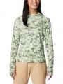 tricou cu maneci lungi, pentru sport pt. femei Columbia Summit Valley Hoodie verde 1