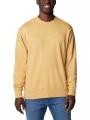 pulover pt. barbati Columbia Marble Canyon French Terry Crew galben 1