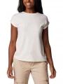 tricou cu maneci scurte pt. femei Columbia Crystal Pine Tee alb 1