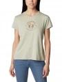 tricou cu maneci scurte pt. femei Columbia Sloan Ridge Graphic Short Sleeve Tee verde 1