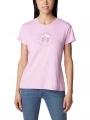 tricou cu maneci scurte pt. femei Columbia Sloan Ridge Graphic Short Sleeve Tee roz 1