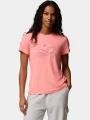 tricou cu maneci scurte pt. femei Columbia Sloan Ridge Graphic Short Sleeve Tee rosu 1