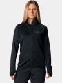 pulover polar pt. femei Columbia Triple Canyon Grid Fleece Full Zip negru 1