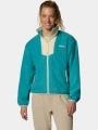 pulover polar pt. femei Columbia Sequoia Grove Full Zip Fleece verde 1