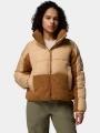 jacheta de primavara pt. femei Columbia Leadbetter Point II Sherpa Hybrid maro 1