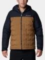 jacheta de puf pt. barbati Columbia Grand Trek III Down Hooded Jacket maro 1