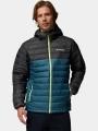 jacheta de primavara pt. barbati Columbia Powder Lite II Hooded Jacket albastru 1