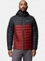 geaca matlasata de tranzitie pt. barbati Columbia Powder Lite II Hooded Jacket rosu 1