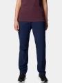 pantaloni de drumetie pt. femei Columbia Leslie Falls Pant II albastru 1