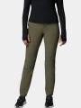 pantaloni de drumetie pt. femei Columbia Leslie Falls Pant II verde inchis 1