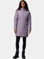 jacheta de puf pt. femei Columbia Delta Ridge II Long Down Jacket violet 1