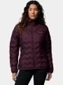 jacheta de puf pt. femei Columbia Delta Ridge II Down Jacket bordo 1