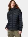 jacheta de primavara pt. femei Columbia Powder Lite II Hooded Jacket negru 1