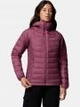 jacheta de iarna pt. femei Columbia Powder Lite II Hooded Jacket violet 1