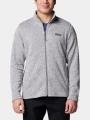 pulover polar pt. barbati Columbia Alto Pass Full Zip Fleece gri 1