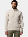 pulover polar pt. barbati Columbia Alto Pass Full Zip Fleece nisip 1