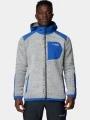 pulover polar pt. barbati Columbia Arctic Crest Sherpa Full Zip alb 1