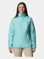geaca matlasata de tranzitie pt. femei Columbia Silver Falls II Full Zip Jacket verde 1