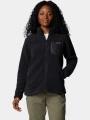 pulover polar pt. femei Columbia West Bend Full Zip II negru 1