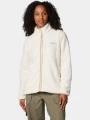 pulover polar pt. femei Columbia West Bend Full Zip II nisip 1