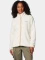 pulover polar pt. femei Columbia West Bend Full Zip II nisip 1