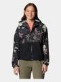 geaca de vant pt. femei Columbia Spire Valley Printed Windbreaker negru 1