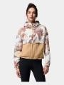 geaca de vant pt. femei Columbia Spire Valley Printed Windbreaker nisip 1