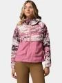 geaca de vant pt. femei Columbia Spire Valley Printed Windbreaker roz 1