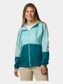 geaca de vant pt. femei Columbia Flash Forward II Windbreaker verde 1